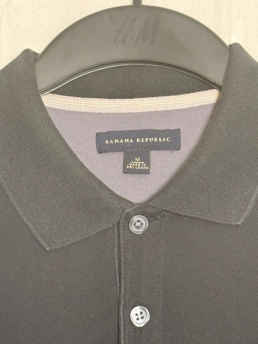 Banana Republic Black Men’s Polo Shirt